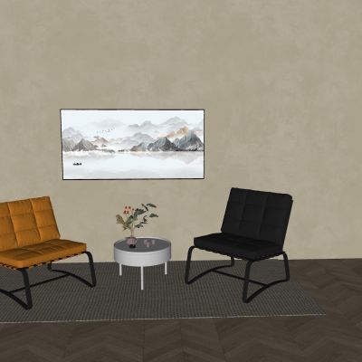 现代单人沙发 创意懒人躺椅 网红轻奢休闲沙发椅 休闲沙发椅