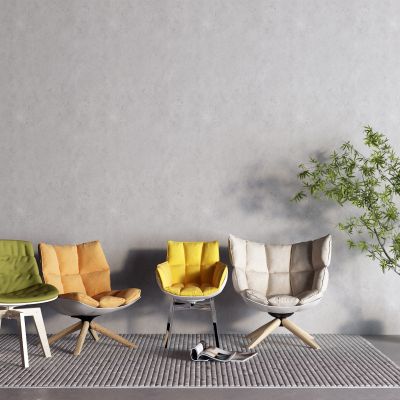 现代休闲椅 蛋壳椅 空调