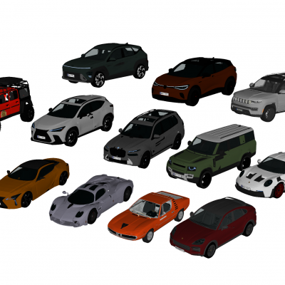 现代汽车跑车组合