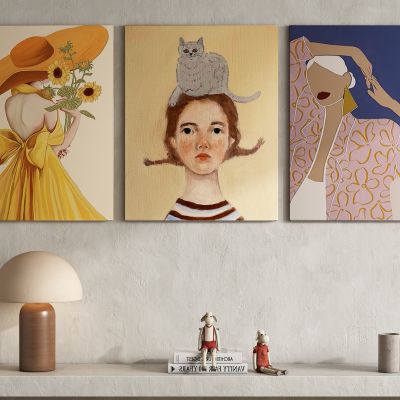 现代人物装饰画挂画