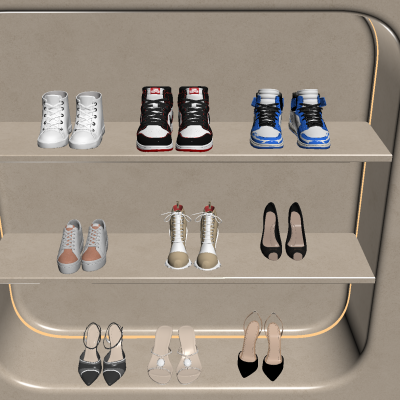 现代鞋子 高跟鞋 休闲鞋 皮鞋 篮球鞋