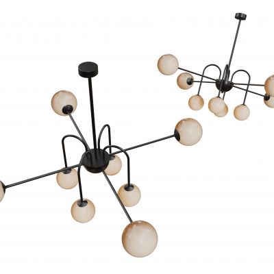 现代吊灯 圆形吊灯 球形吊灯 法式吊灯