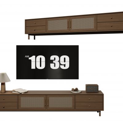 侘寂电视柜 中古电视柜