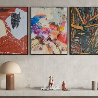 现代抽象装饰画挂画