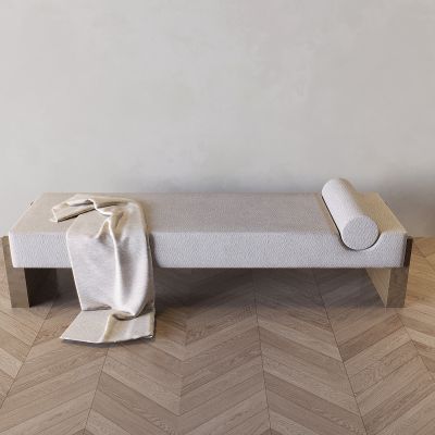 现代床尾凳沙发凳 换鞋凳 布艺长凳