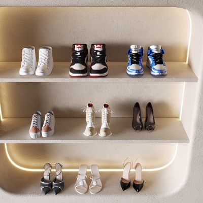 现代鞋子 高跟鞋 休闲鞋 皮鞋 篮球鞋