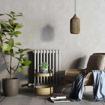 侘寂休闲椅 暖气片