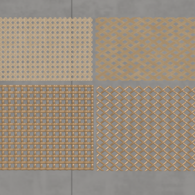 侘寂风藤编材质 中古风藤编材质