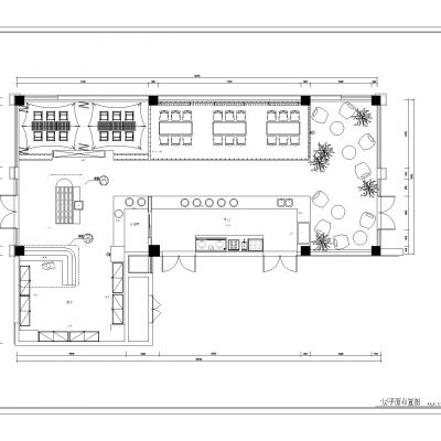 三层餐厅CAD施工图