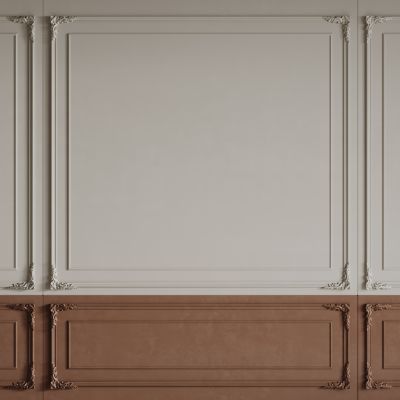 法式背景墙 法式护墙板 法式雕花线条