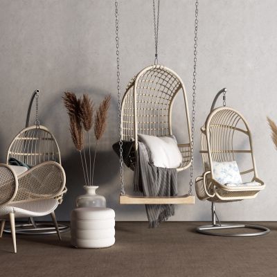侘寂芦苇 吊椅