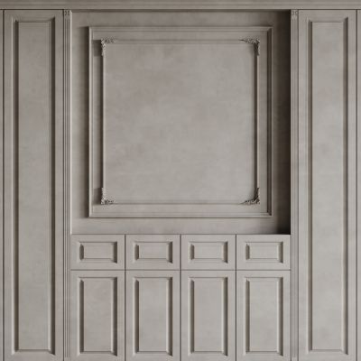 欧式背景墙 欧式护墙板 欧式雕花线条