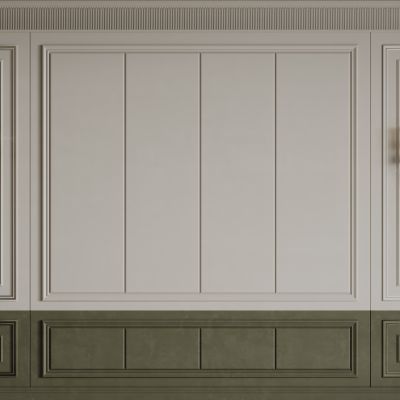 欧式背景墙 欧式护墙板 欧式雕花线条