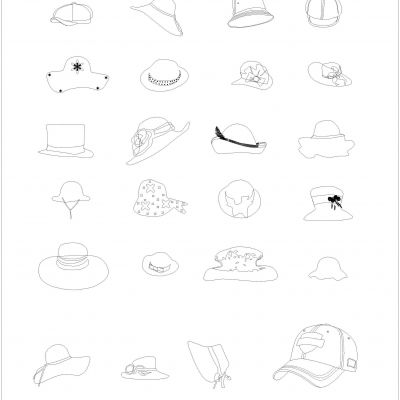 服装鞋帽模特CAD