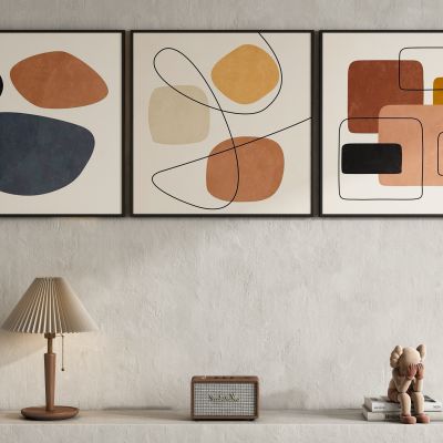 现代抽象装饰画挂画