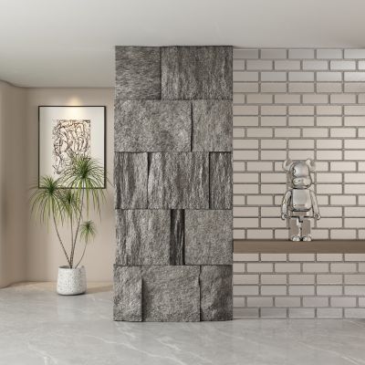 现代轻奢玄关过道 隔断