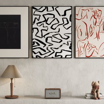 现代抽象装饰画挂画