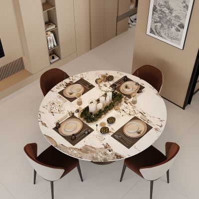 现代餐厅 餐边柜 餐桌椅 酒柜  餐桌