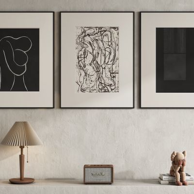 现代抽象装饰画挂画