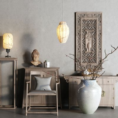 中式餐边柜 边柜 雕花