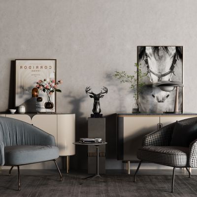 现代餐边柜 边柜 玄关柜