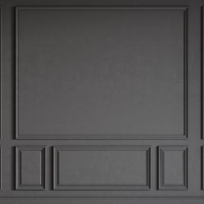 法式背景墙 法式护墙板 法式雕花线条