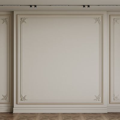 法式背景墙 法式护墙板 法式雕花线条