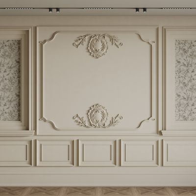 欧式背景墙 欧式护墙板 欧式雕花线条