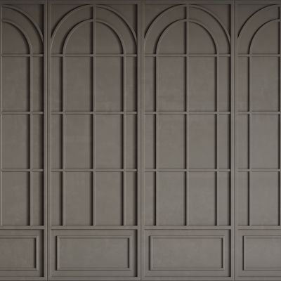 法式背景墙 法式护墙板 法式雕花线条