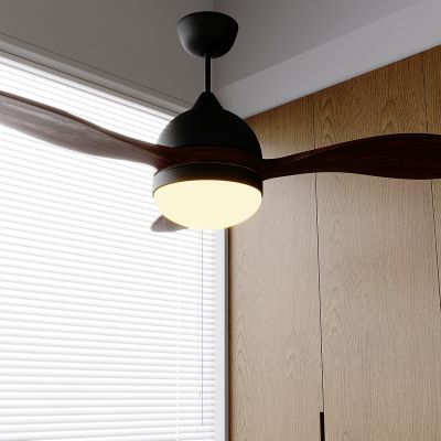 中古风吊灯风扇灯 中古风风扇灯 中古风吊扇灯 餐厅风扇灯 