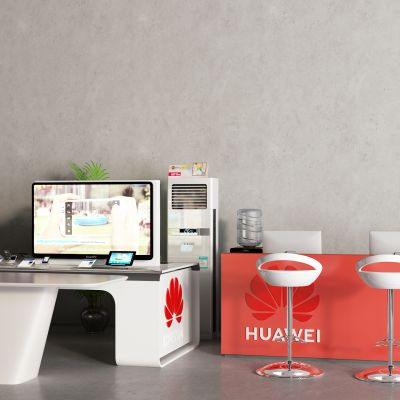 现代展示柜 空调 华为 饮水机