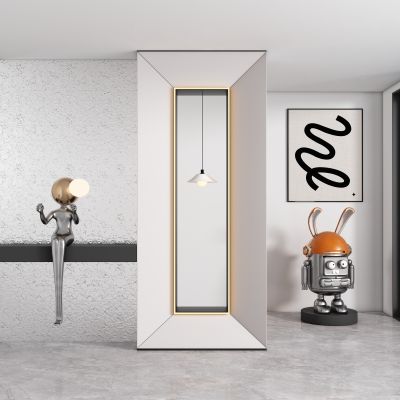 现代玄关过道 隔断