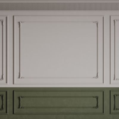 法式背景墙 法式护墙板 法式雕花线条