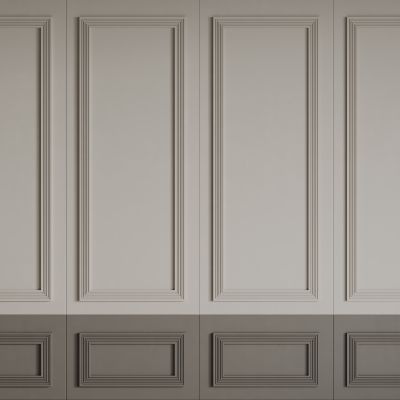 法式天花吊顶 法式灯盘 法式雕花线条