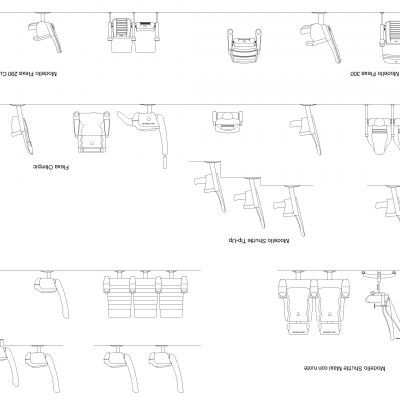 礼堂扶手椅Cads块Dwg下载