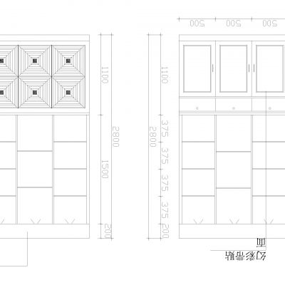 屏柜设计Cad模块