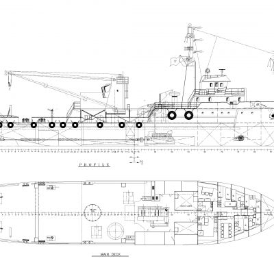 供应商船只图纸