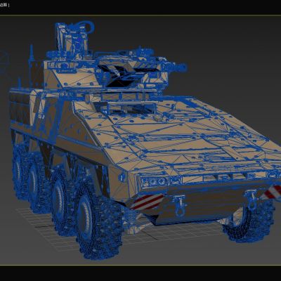 拳师犬作战侦察车辆多用途车辆8x8轮式装甲车