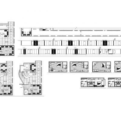 酒店体育中心Dwg建筑项目
