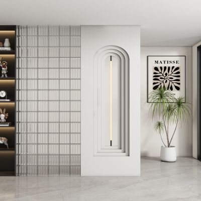 现代玄关过道 隔断