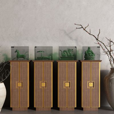 中式古董柜 玉器