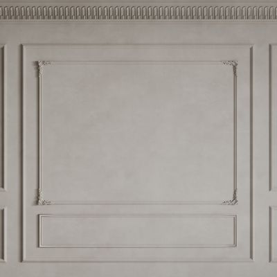 法式背景墙 法式护墙板 法式雕花线条