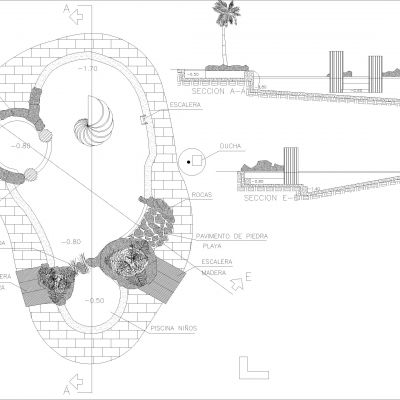游泳池建筑详图