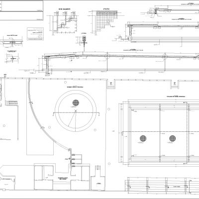 泳池建筑市政图纸