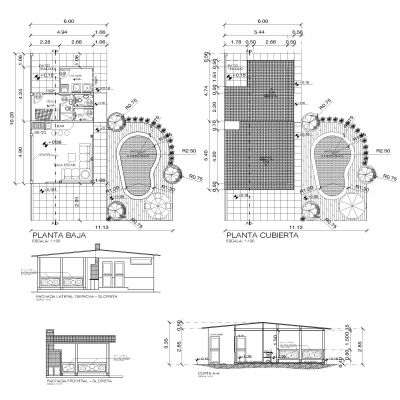 社交露台区图纸