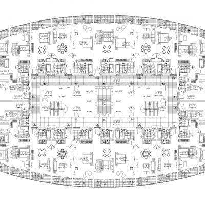 现代酒店图纸计划