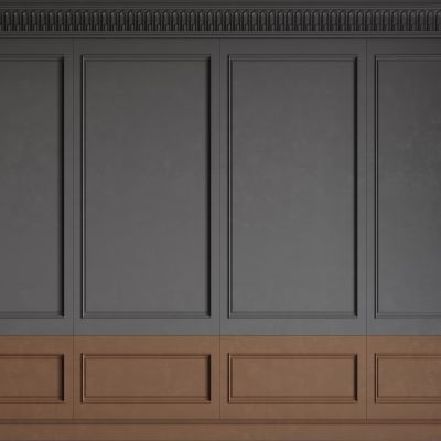 法式背景墙 法式护墙板 法式雕花线条