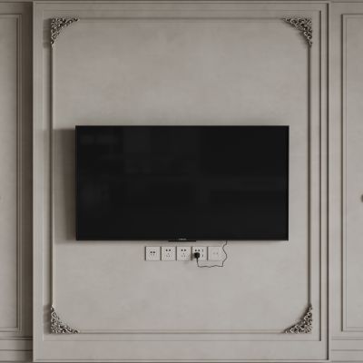 法式背景墙 法式护墙板 法式雕花线条