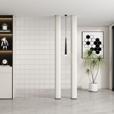 现代玄关过道 隔断