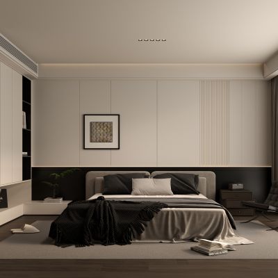 现代卧室
